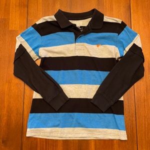 Wrangler jeanCo blue/black/gray long sleeve shirt